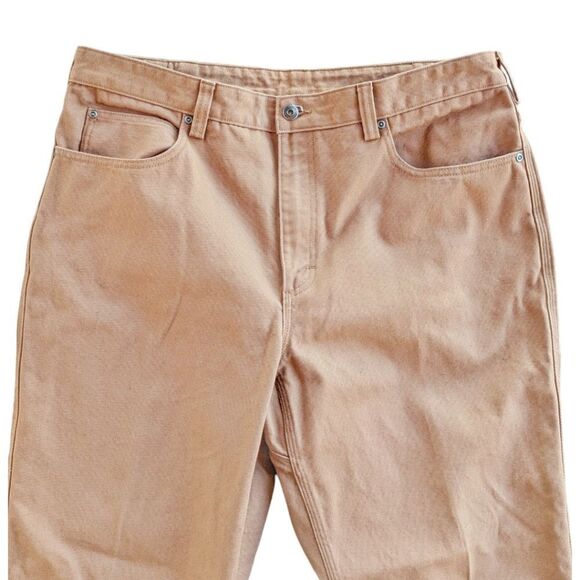 Duluth Trading Workwear Heavyweight Canvas Fire Hose Pants Desert Khaki sz 38 - Picture 6 of 12